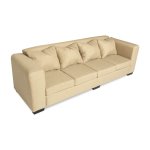 New Vegas 4 Seater Fabric Couch