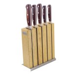 Snappy Chef 5PC Kitchen Knife-set With Block SCKS005