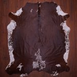 Aa Grade Nguni Hide 660 Brown white XL - Extra Large Brown white Panelled