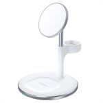 Choetech Fast Wireless 3 In 1 Charger 15W White Sleek Efficient Charging A 30 Viewi