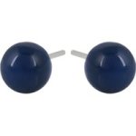Xp Pearl Swarovski Earrings - Deep Blue