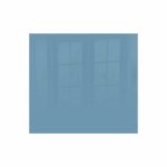 Decorative Glass Wall Tile 598 X 650 X 6MM Pastel Blue