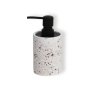 Polyresin Terazzo Design Soap Dispenser White