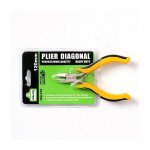 Plier DIAG.120MM Insul.yel blk Waldo