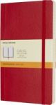 Moleskine Scarlet Red Pocket Ruled Notebook Soft Paperback
