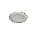 Side Plate With Gold Rim 7.5
