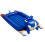 Portable Pvc Inflatable Children's Bed For Outdoor Camping