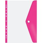 - Filing Carry Folder Open Long Side Hot Pink - Pack Of 5