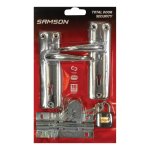 Samsung Samson 2 Lever Locket 6 Combo Padbolt Lock