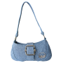 Denim Lily Shoulder Bag
