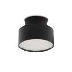 Black Or White Modern Flush Mount Ceiling Light Integrated LED Surface Light - Large White