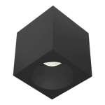 Aero Cube LED Surface Light - White Black - Black
