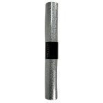 Decoration Fabric Runner 28X250CM Silver Glitter