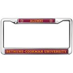 Bethune-cookman University Alumni Full Size Standard License Plate Metal Frame