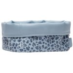 Bebejou Nursery Basket Asstd Colours - Leopard Blue