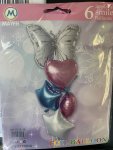 Butterfly Balloon Bouquet 6PC