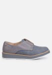 Azalea 3 Flatform Derby - Navy