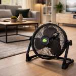 Rechargeable Dc Portable Floor Fan With USB 24V Copper Motor 30CM 35CM - 35CM