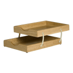 Full Letter Tray Double Oak – 921OA