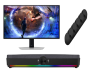 Samsung 27 Odyssey 360HZ 0.03MS Gaming Monitor + Cs Soundbar & Cable Clip