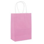 Medium Light Pink Handle Bag Pack Of 10