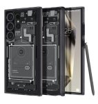 Spigen Samsung Galaxy S24 Ultra Premium Ultra Hybrid Case Zero One Black