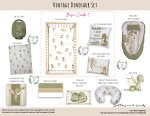 Cot Duvet Bedding Vintage Dinosaur Set