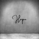 Hope - L 450MM Rust Coat Font 2