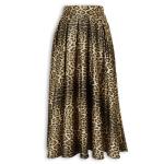 Animal Print Maxi Skirt