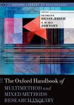 The Oxford Handbook Of Multimethod And Mixed Methods Research Inquiry Oxford Library Of Psychology