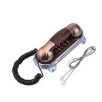 Retro Vintage Antique Telephone Old Fashioned With Push Dial For Home Decor Antique Retro Wall Mounted Telephone Corded Phone La