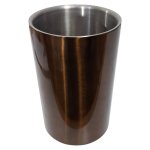 Metal Wine Cooler Vase Copper 20CM