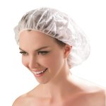 Disposable Bouffant Caps White 100 PACK