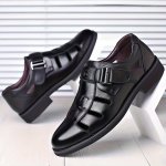 Men's Solid Color Microfiber Upper Sandals Comfy Non Slip Durable Casual Walking Shoes Men's Footwear