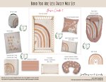 Cot Duvet Bedding Boho You Are Less Daisy Mix Set