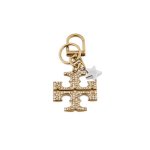 Kira Pave Star Logo Keychain -gold