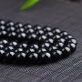 Genuine Black Tourmaline Beads For Jewelry Making - Natural Round Stone Diy Bracelet & Necklace Supplies 38.1CM Strand