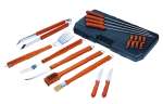 Alva 21PC Deluxe Wood-handled Bbq Braai Tool Set