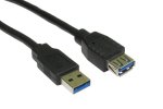 MicroWorld USB 3.0 Extension Cable 3 Mtr