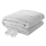 Pure Pleasure King Fullfit Sherpa Fleece Electric Blanket Extra Length