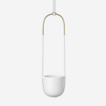 Umbra Bolo Planter - White