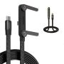 LOKIWT 240W USB C Cable – 1.5m With Foldable Phone Stand
