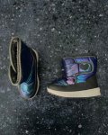 Yippi Blue And Grey Boots Size 9