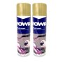 Powr Spray Paint Rich Pale Gold 300ML 2 Pack