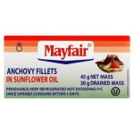 Mayfair Anchovy Flat Fillets 45G