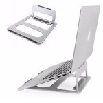 Folding Laptop notebook Stand Silver