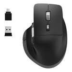 Connect Tri-mode Silent Rechargeable Wireless Mouse