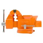 5' Heavy Duty Workshop Bench Vice Swivel Base AC29050