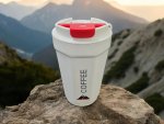Rockman White 420ML Non-slip Travel Mug