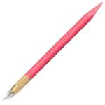 Pink Designer Graphic Art Knife + 5 Replacement 4MM Blades Ctr AK-5-5B-PIK